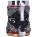 Lord of The Rings Aragorn Tankard Silver 15.5cm Image 3