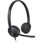 Logitech H340 Headset Black Image 1