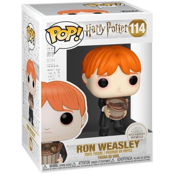 Funko Pop! Harry Potter: Ron Weasley (with Slugs Bucket) #114 Image 1
