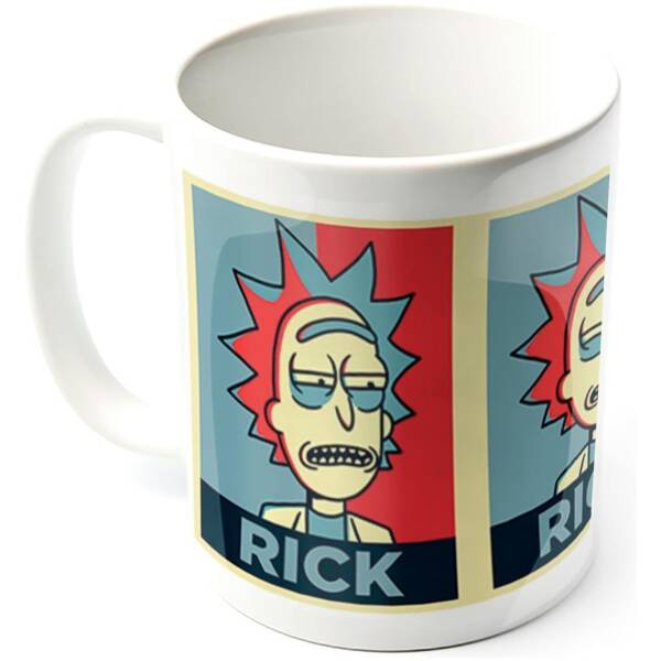 Rick and Morty Rick Campaign Coffee Mug 315ml Image 1