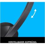 Logitech H340 Headset Black Image 4