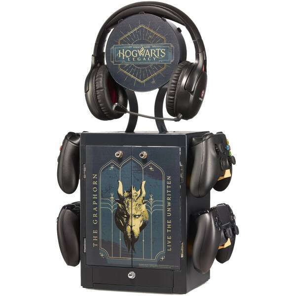 Hogwarts Legacy Gaming Locker for Controllers, Headsets and Games Image 1
