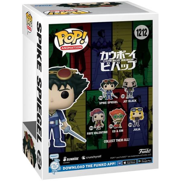 Funko Pop! Cowboy Bebop Spike Spiegal mit Weapon & Sword #1212 Image 3