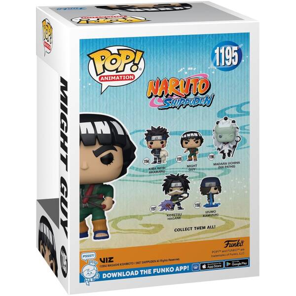 Funko Pop! Naruto Might Guy #1195 Image 3