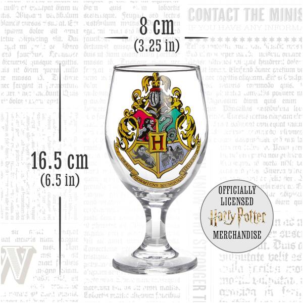 Hogwarts Colour Change Water Glass 420 ml Image 3