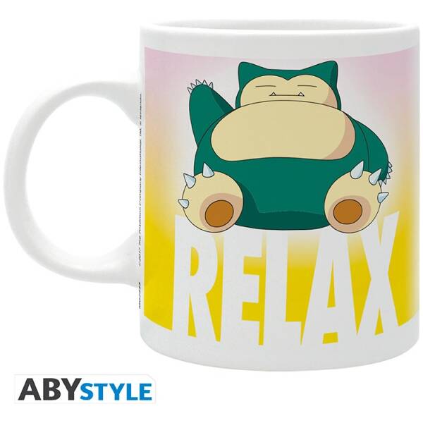 Pokemon Snorlax "Relax" Mug 320 ml Image 2