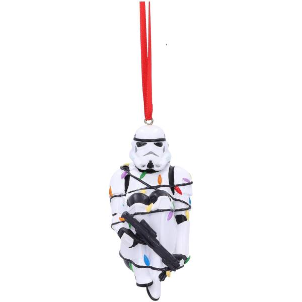 Star Wars Christmas Stormtrooper In Fairy Lights 9 cm Image 1