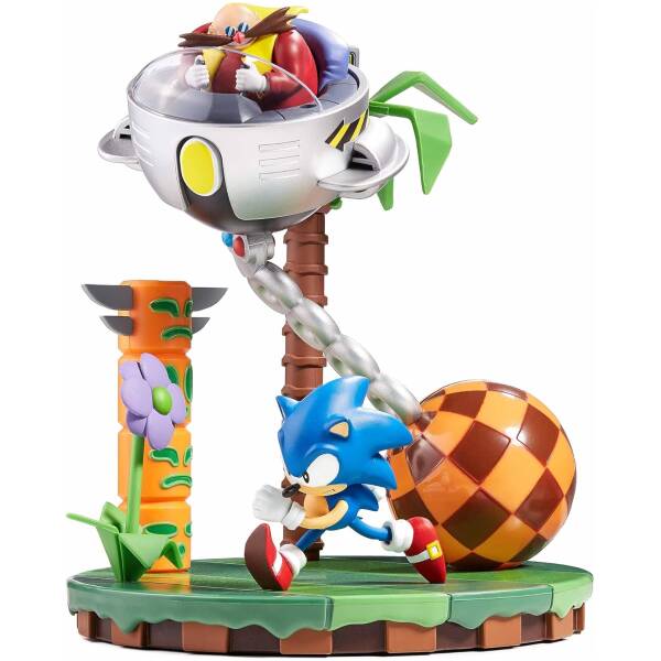 Numskull Sonic 30th Anniversary - Sonic vs Dr. Eggman (24 cm) Image 1