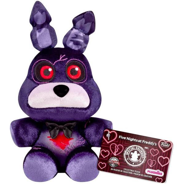 Funko Plush: Five Nights At Freddy's - Blkheart Bonnie The Rabbit Image 1