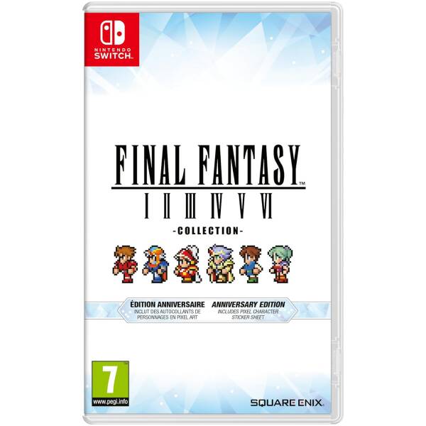 Final Fantasy I-VI Collection Anniversary Edition (Nintendo Switch) VR.LV