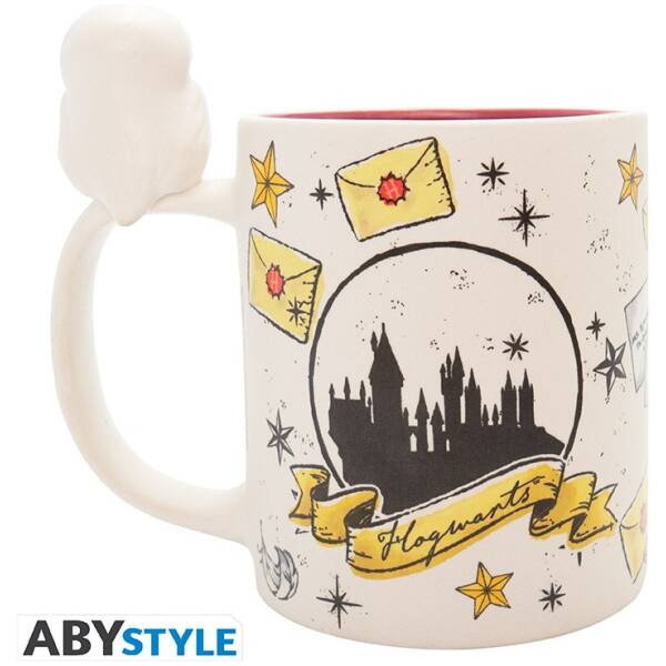 Harry Potter - Mug 3D Handle Hedwig & Privet Drive Image 1