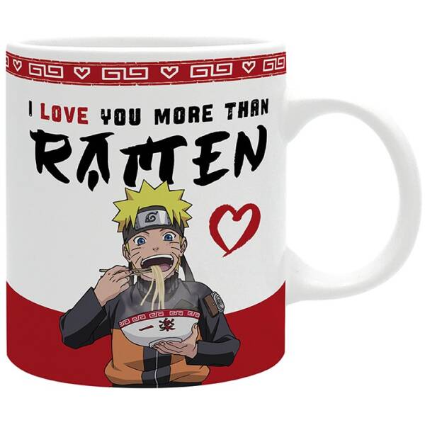 Naruto Shippuden - Mug 320 ml "I Love You More Than Ramen" Image 2