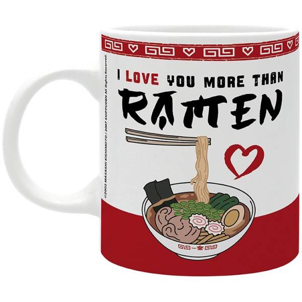 Naruto Shippuden - Mug 320 ml "I Love You More Than Ramen" Image 1