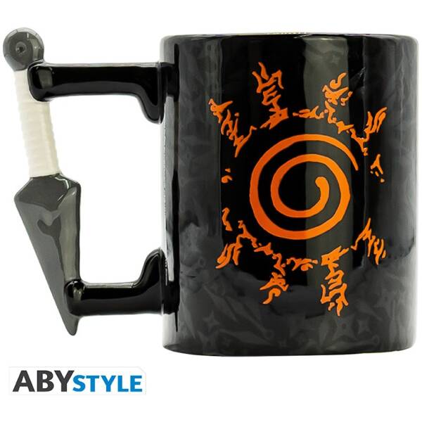 Naruto Shippuden - Mug 3D Handle Kunai Konoha Image 1