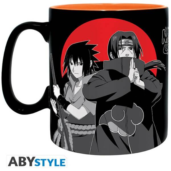 Naruto Shippuden - Mug 460 ml Group Black & White Image 1