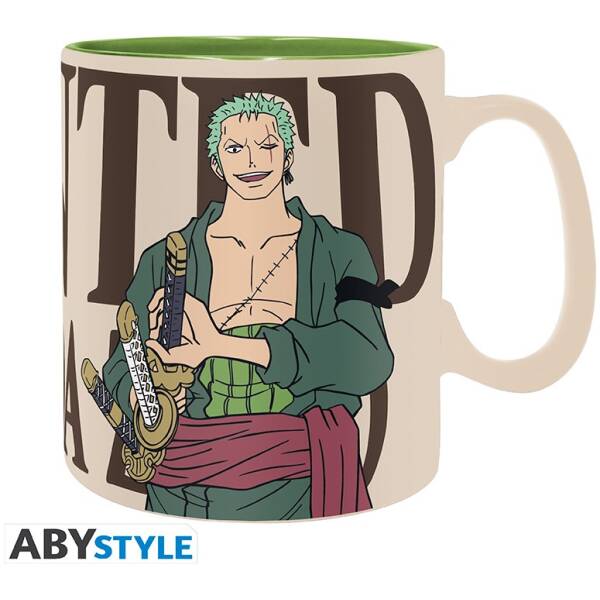 One Piece - Mug 460 ml Zoro & Wanted Image 2