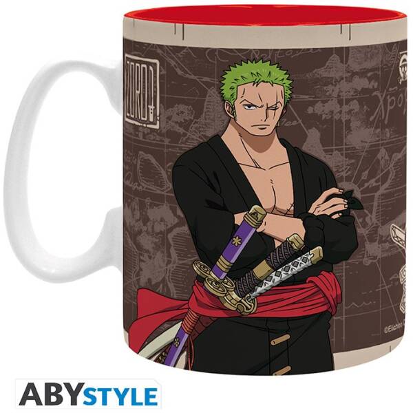 One Piece - Mug 460 ml "Zoro Wanted" Image 1