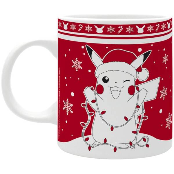 Pokemon - Mug 320 ml Electric Christmas Image 1