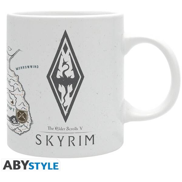 Skyrim Mug 320 ml Map Image 2