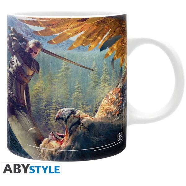 The Witcher Mug 320 ml Geralt and the Griffon Image 2