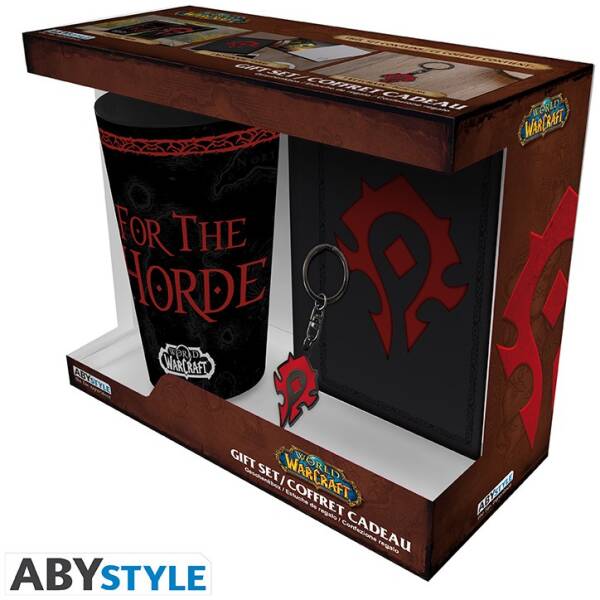 World of Warcraft "For the Horde" Mug, Notebook and Keychain Set Image 1