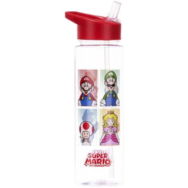 Nintendo - Super Mario Bros 4 Colors Plastic Drinks Bottle 700 ml Image 2