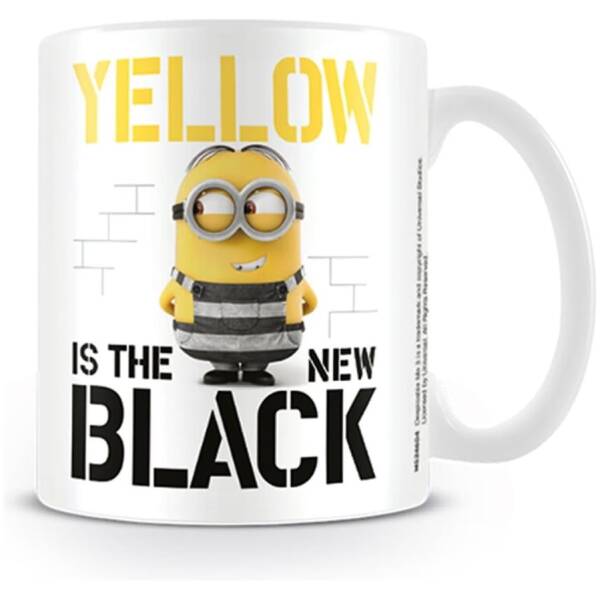 Despicable Me 3 "Yellow is the New Black" Mug 315ml Image 1