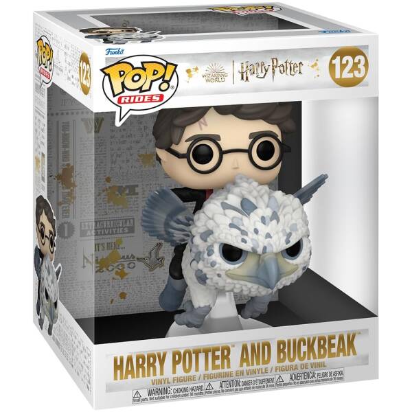 Funko Pop! Deluxe: Harry Potter - Harry & Buckbeak #123 Image 1