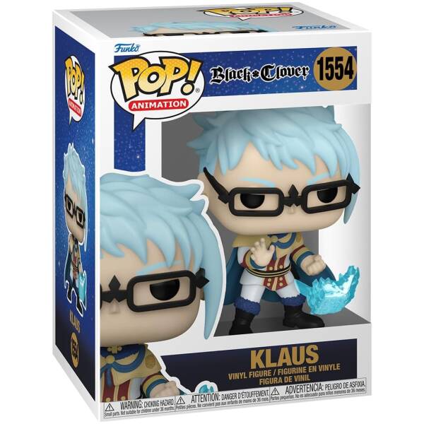 Funko Pop! Animation: Black Clover - Klaus #1554 Image 1