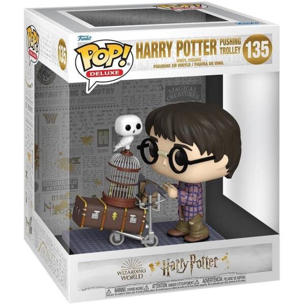 Funko Pop! Deluxe: Harry Potter pussing trolley #135 Image 1