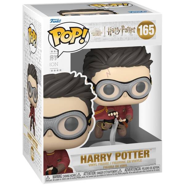 Funko Pop! Harry Potter - Harry With Broom #165 Image 1