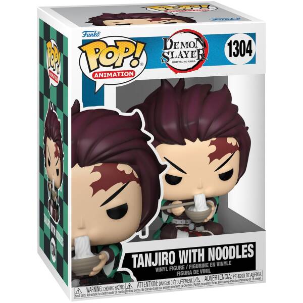 Funko Pop! Animation: Demon Slayer - Tanjiro mit Noodles #1304 Image 1