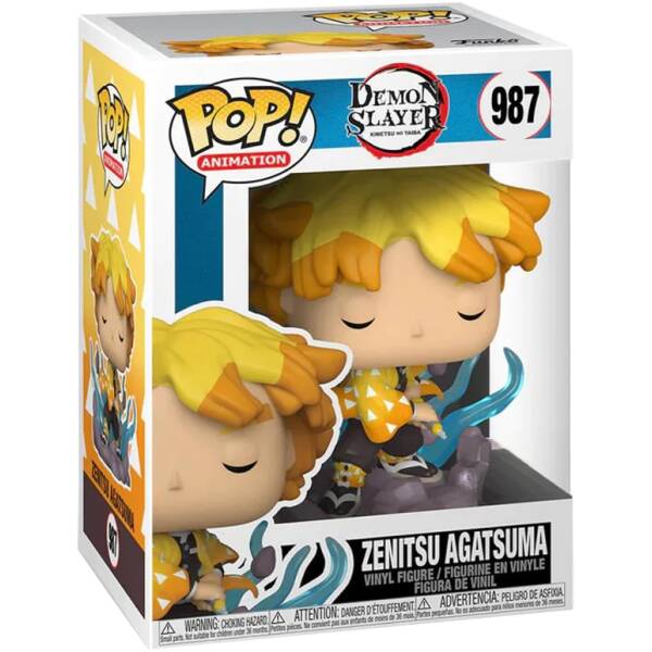 Funko Pop! Demon Slayer - Zenitsu Agatsuma #987 Image 1