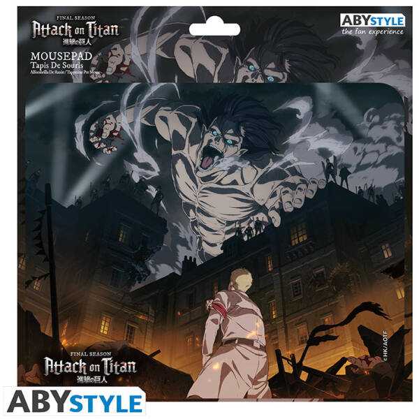 Attack on Titan Flexible mousepad S4 Key art Image 2