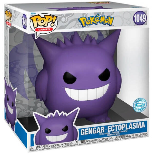 Funko Pop! Jumbo: Pokemon Gengar Exclusive #1049 25cm Image 1