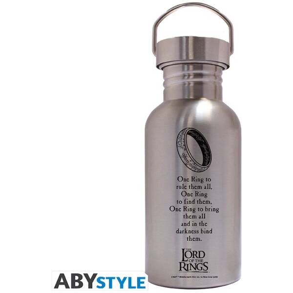 Lord of the Rings Canteen Steel Bottle - One Ring 500 ml Image 1