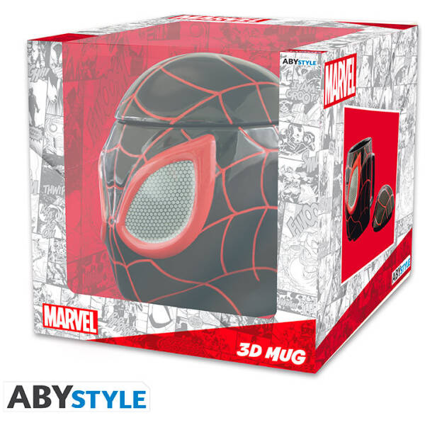 Marvel Spider-Man Miles Morales 3D Mug 400 ml Image 4