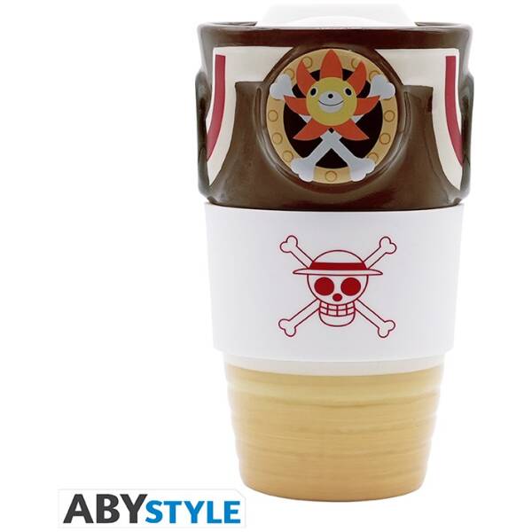 One Piece Ceramic Travel Mug Thousand Sunny 450 ml Image 2