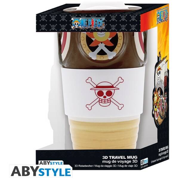 One Piece Ceramic Travel Mug Thousand Sunny 450 ml Image 4