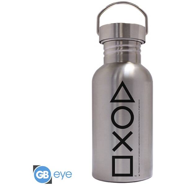 Playstation Canteen Steel Bottle Buttons 500 ml Image 1