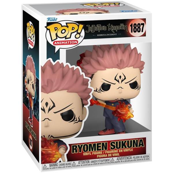 Funko Pop! Jujutsu Kaisen: Shibuya Incident - Ryomen Sukuna #1887 Image 1