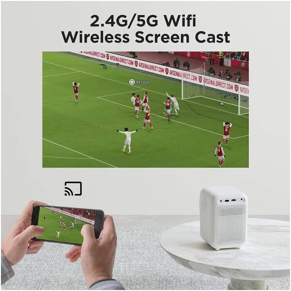 Wanbo Projector T4 Full HD 1080p White Image 3