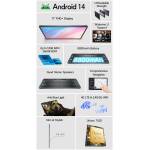 Ulefone Tab A11 4G 6/256GB Space Gray Image 3