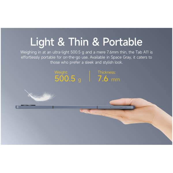 Ulefone Tab A11 Wi-fi 4/128GB Space Gray Image 2