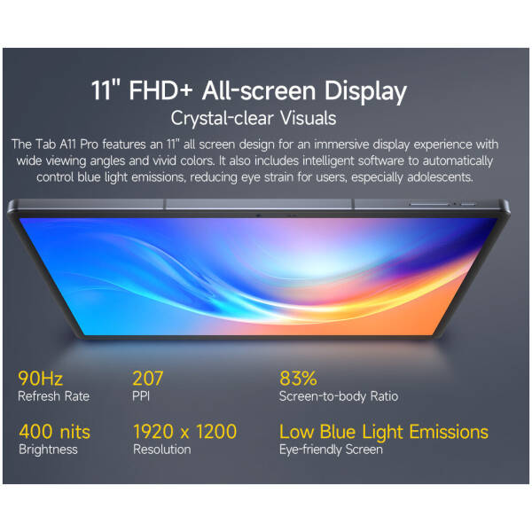 Ulefone Tab A11 Pro 4G 8/256GB Space Grey Image 1