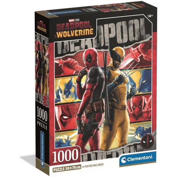 Marvel Deadpool puzzle 1000pcs Image 1