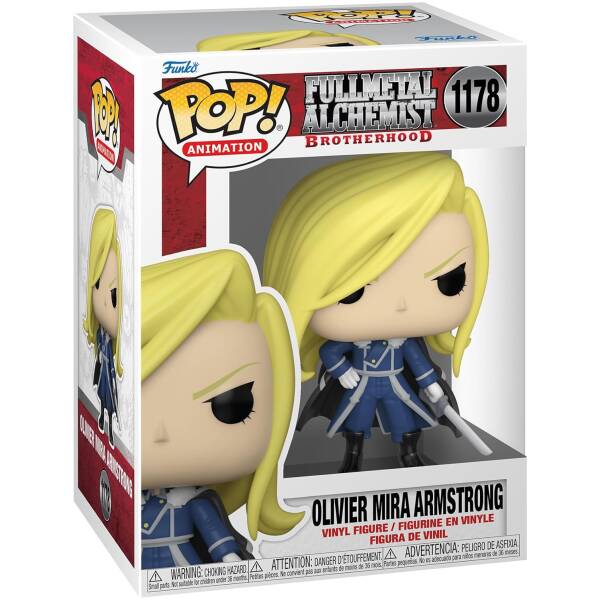 Funko Pop! FullMetal Alchemist: Brotherhood - Olivier Milla Armstrong #1178 Image 1