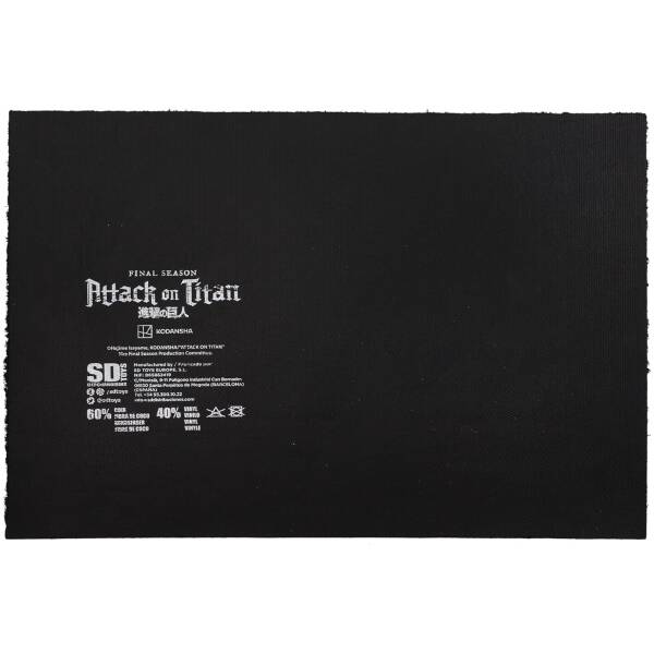 Attack on Titan Logo Doormat Image 2