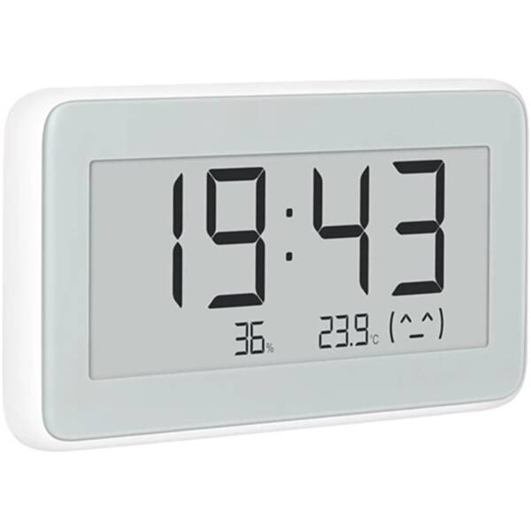 Xiaomi Mi Temperature and Humidity Monitor Clock Pro White Image 1