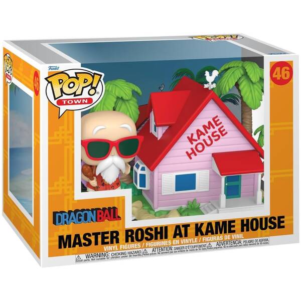 Funko Pop! Town: Dragon Ball - Master Roshi at Kame House #46 Image 1
